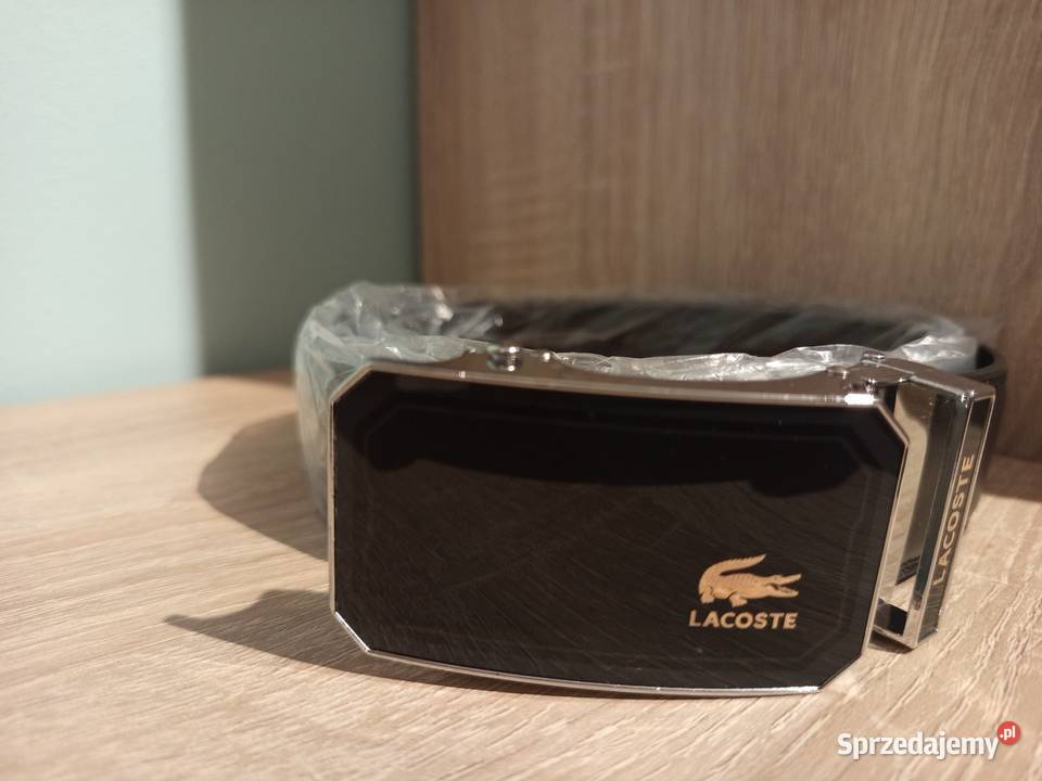 Pasek męski Lacoste
