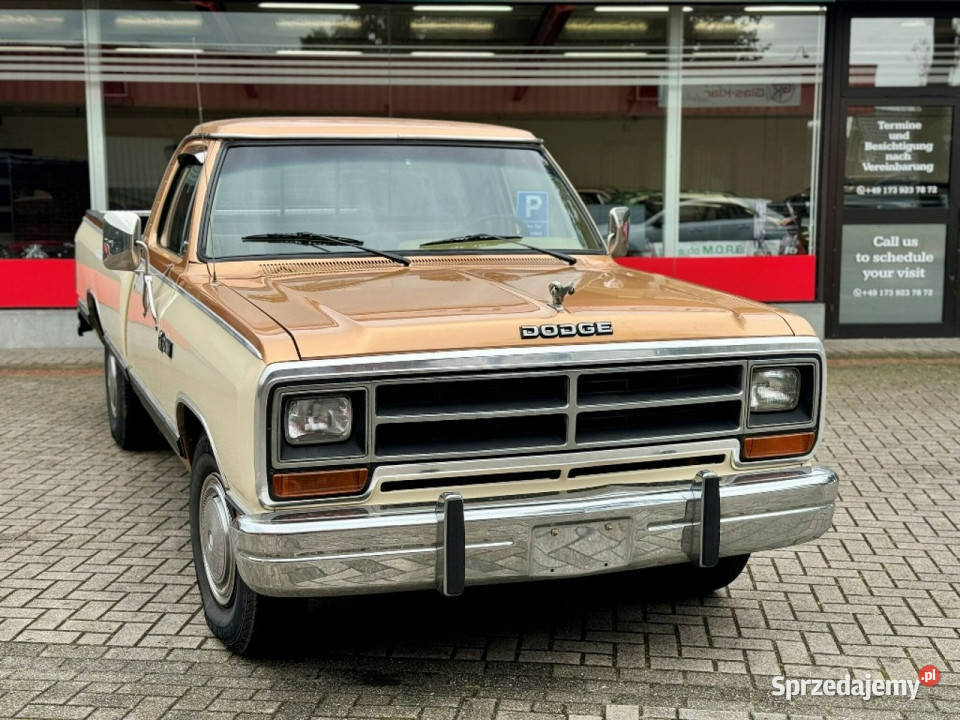 Dodge RAM D350 1986 klasyk pickup silnik 360V8 270KM lubuskie