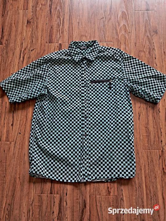 koszula croop w miętowoczarną kratkę w rozmiarze sprzedam