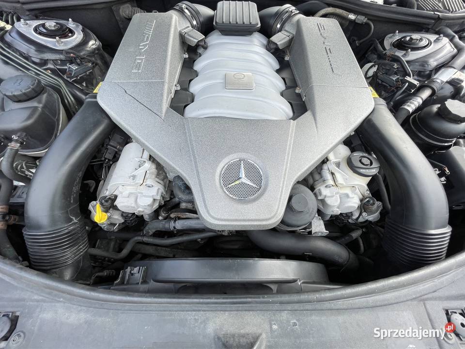 Mercedes S Coupe CL 63 AMG 525 DIABEŁ Night benzyna śląskie Dąbrowa Górnicza