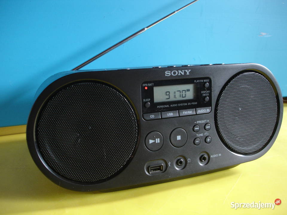 Radiomagnetofon SONY ZSS50 lubuskie Zielona Góra