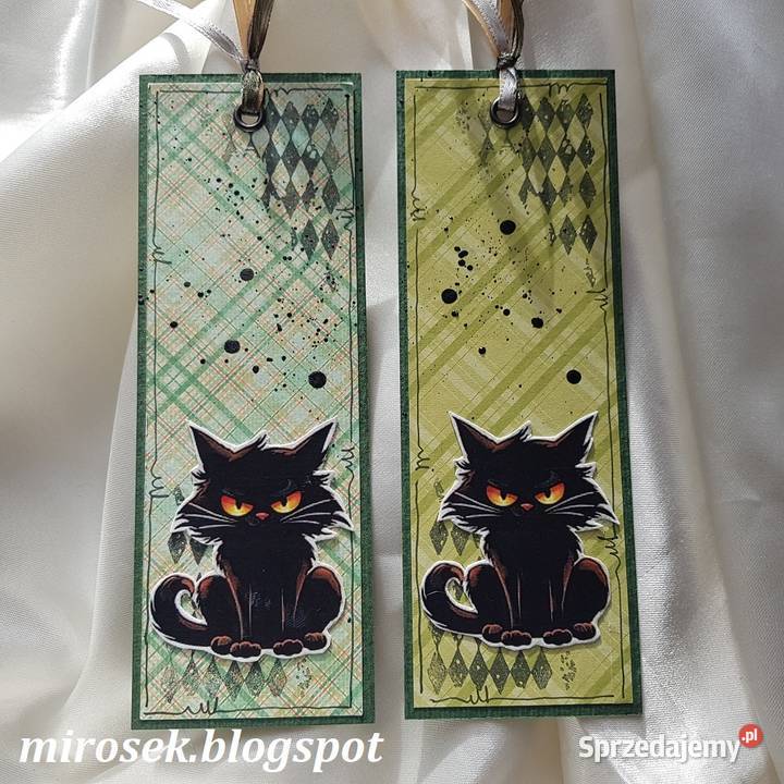 Zakładka do książki z kotem