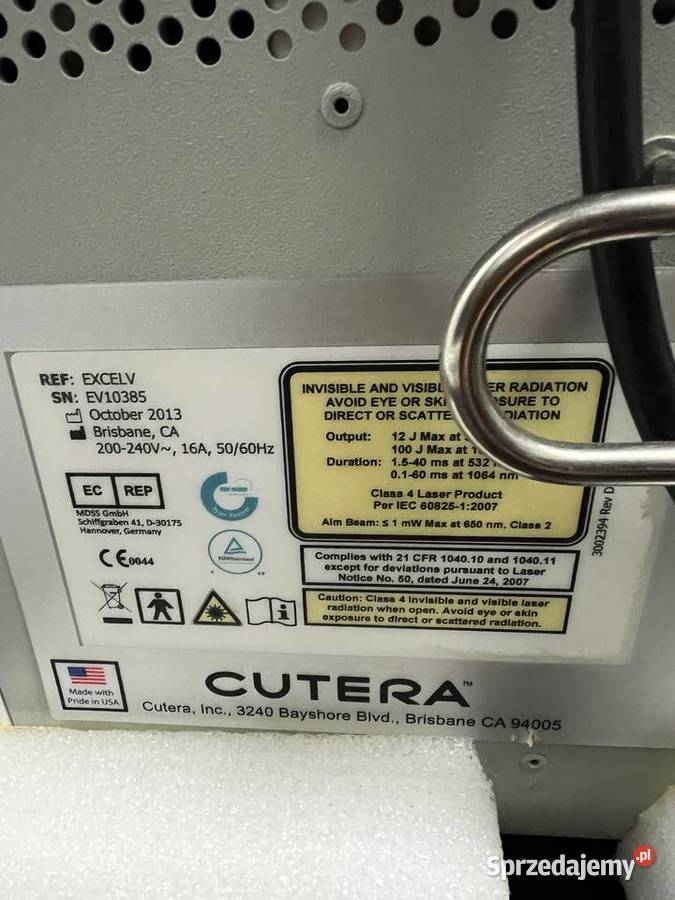 laser Cutera Excel V śląskie Częstochowa sprzedam