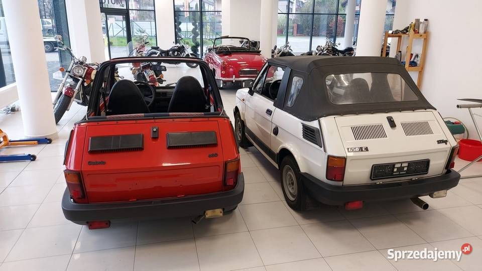 34 sztuki fiat Bosmal Cabrio fabryczny lakier nieuszkodzony Chrzanów sprzedam