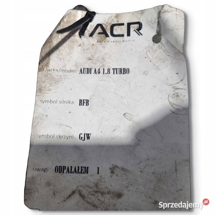 SKRZYNIA BIEGÓW Audi A4 B6 B7 18 T turbo BENZYNA osobowe Chełm