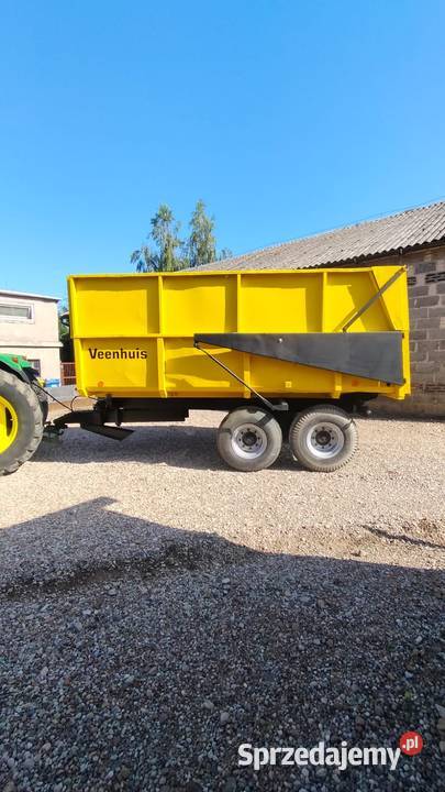 Tandem venhuis 8 ton nieuszkodzony Brzozowo sprzedam