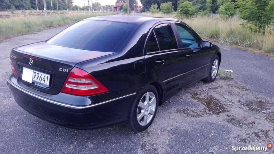 Mercedes C klasa W 203 27 cdi AUTOMAT Avangarde automatyczna Jastrowie