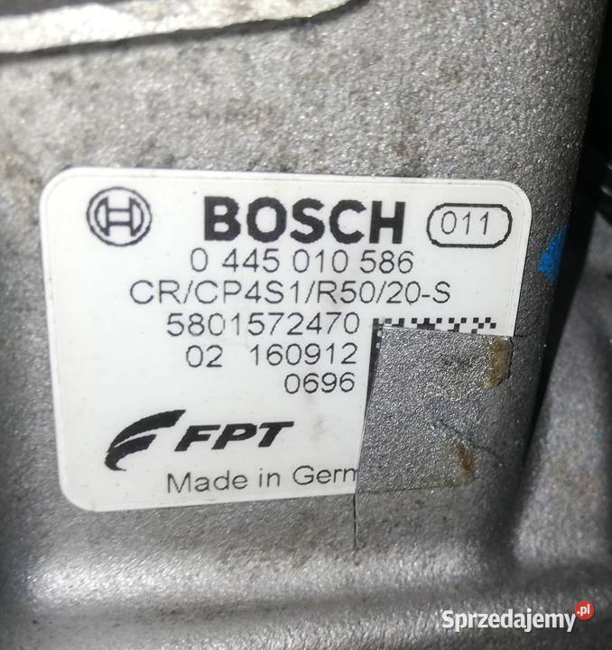 Sprawdzona pompa wtryskowa Iveco 30 D 0445010586 Suchedniów