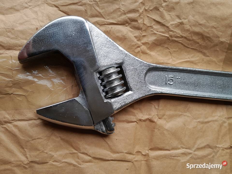 Klucz nastawny Szwed 15 rozstaw szczęk 046 mm dolnośląskie Polkowice