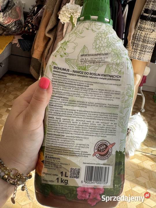 Biohumus nawóz do roślin kwitnących Lublin lubelskie