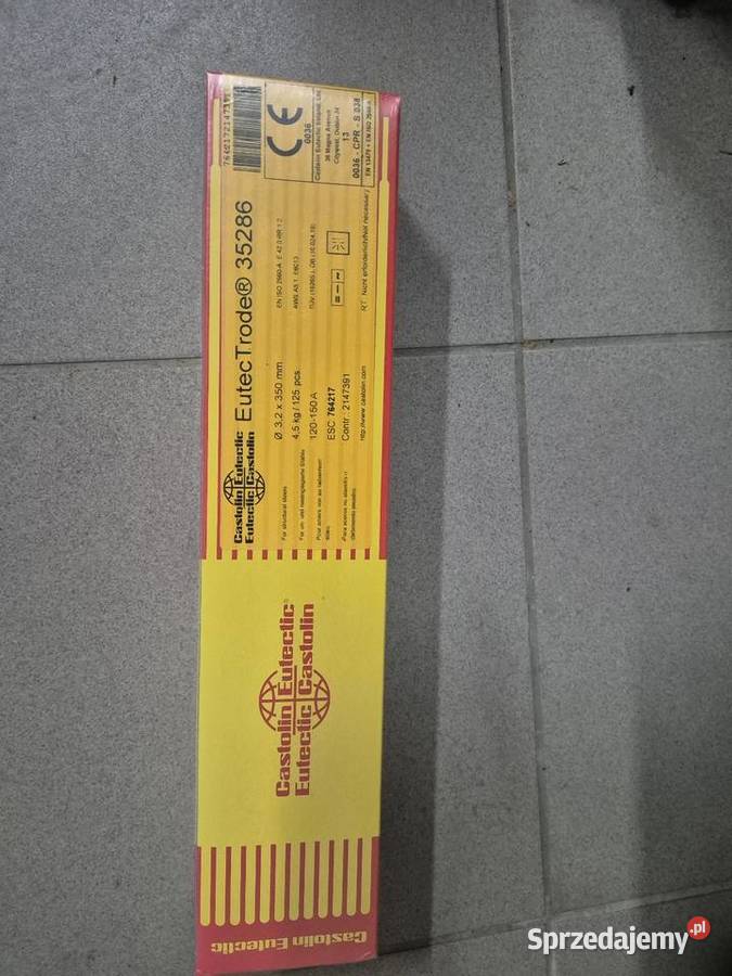 Elektrody spawalnicze