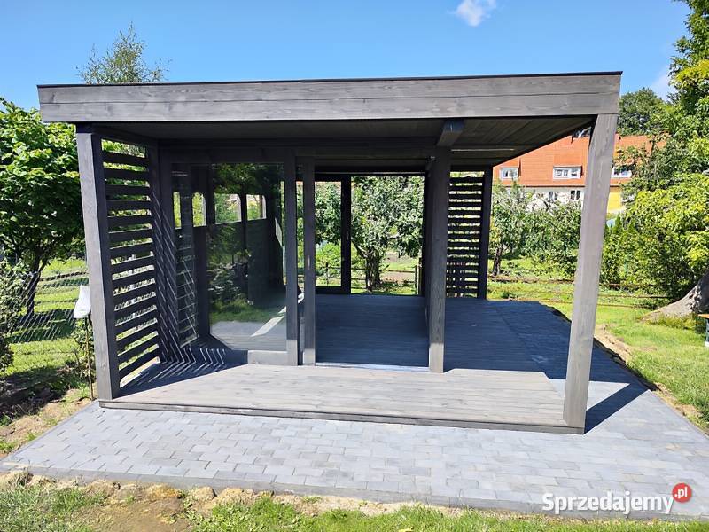 ALTANA 29 SZKLANA ALTANKA OGRODOWA DOMEK Ogród Parzymiechy