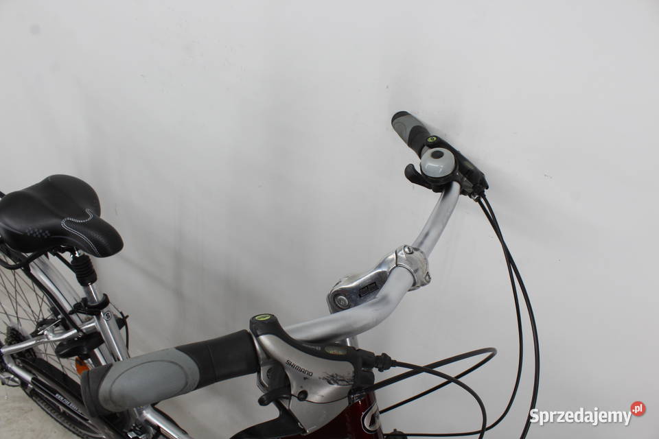Aluminiowy rower miejski RIXE 24 Biegi DEORE LX Milicz