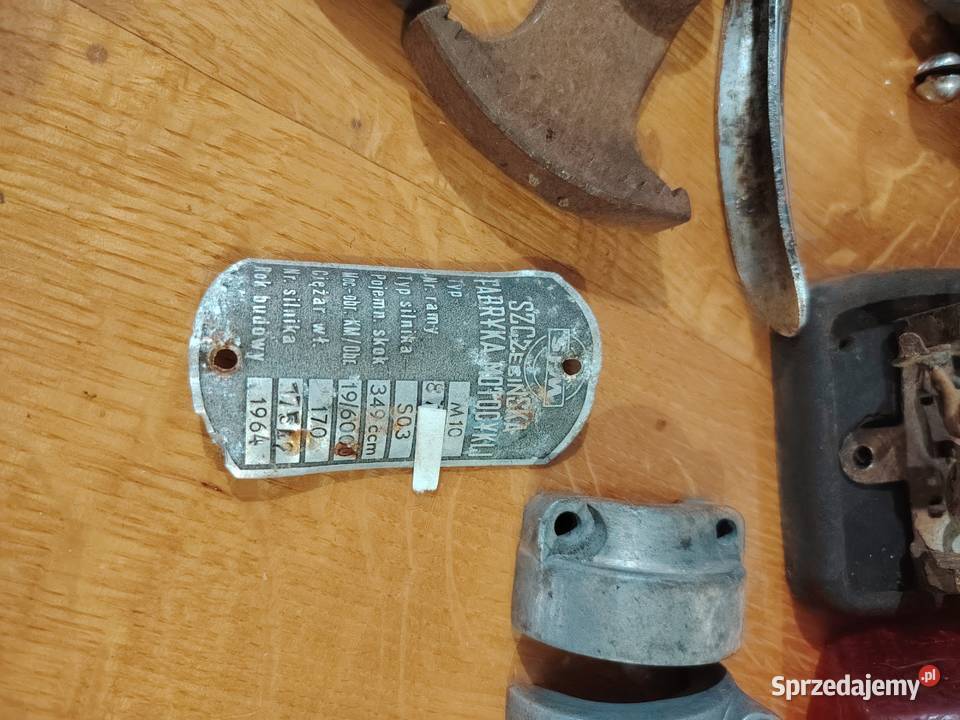 Junak M10 M07 Tabliczka znamionowa Lampa Rolgaz Krośniewice