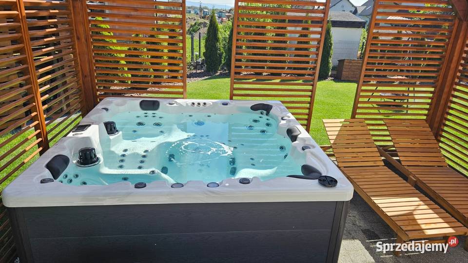 Jacuzzi ogrodowe wanna z hydromasażem SPA 6 os Tychy