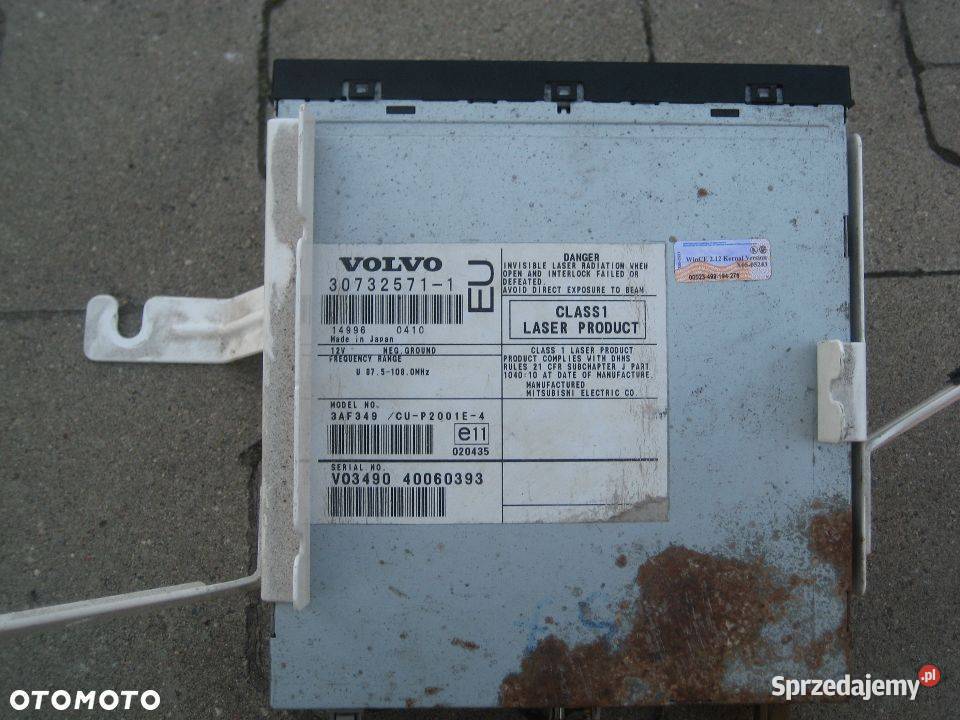 volvo s60 lift czytnik dvd nawigacji 30732571 Rakoniewice