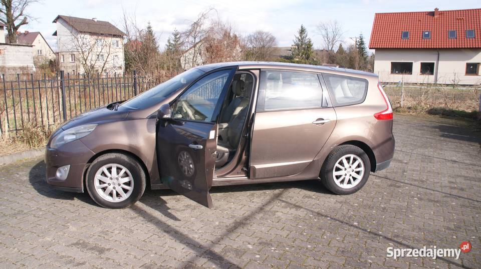 Renault Megane Scenic ładny Rok produkcji 2010 Grand Scenic Długołęka sprzedam