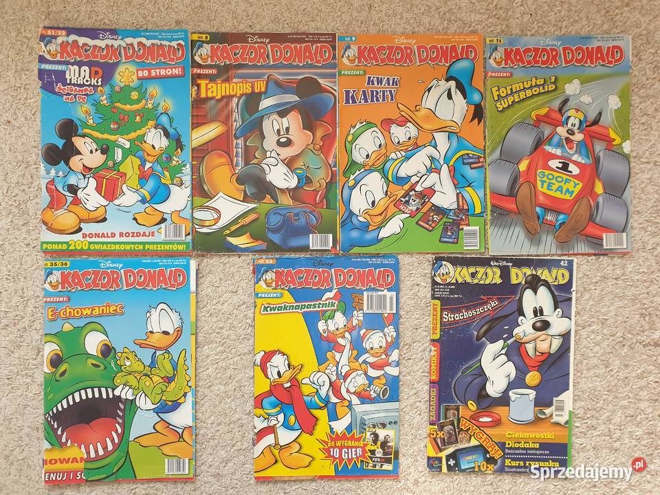 Kaczor Donald zestaw 23 komiksów Gdynia