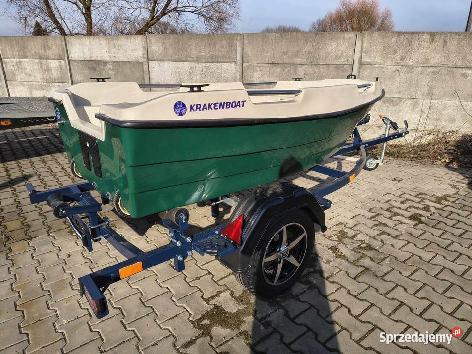 Przyczepa full LED do łódkipontonskuter firmowa Plewiska sprzedam