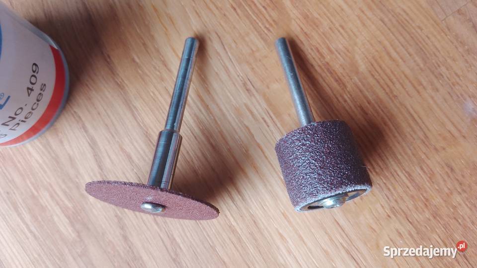 2 Trzpienie tarcze Dremel 409 rolka Dremel 432 Olsztyn sprzedam