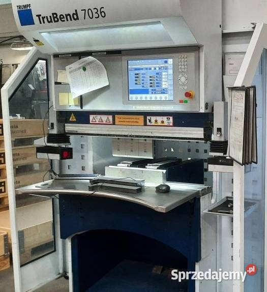 Prasa krawędziowa TRUMPF Trubend 7036 śląskie Katowice