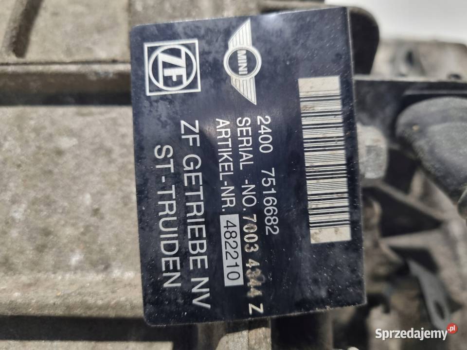 SKRZYNIA BIEGÓW Mini Cooper One R50 R56 16 VTI lubelskie Chełm