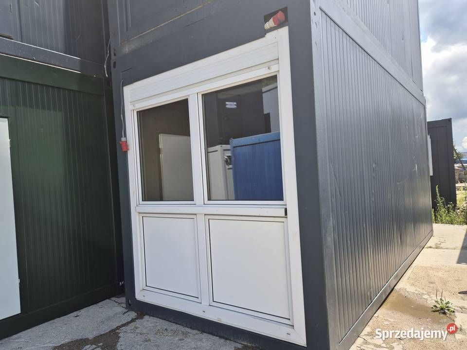 Kontenery biurowesocjalne szatnie na solidnych pomorskie Gdańsk