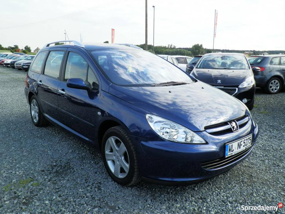 Peugeot 307 SW niebieski komputer pokładowy Wolica Pusta sprzedam