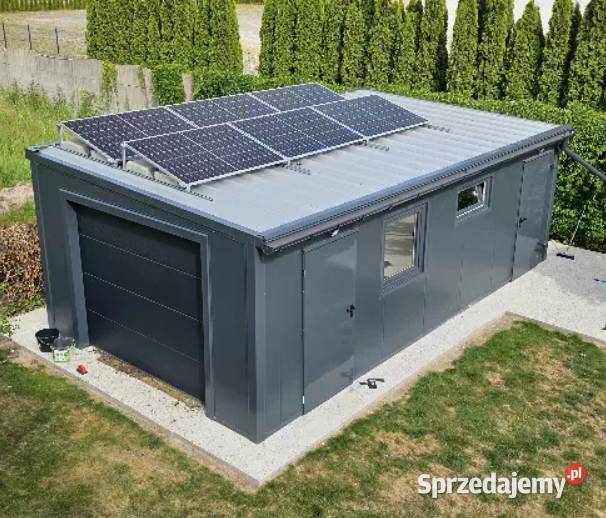 Kontener pawilon 6m x 3m z płyty PIR całoroczny Grójec