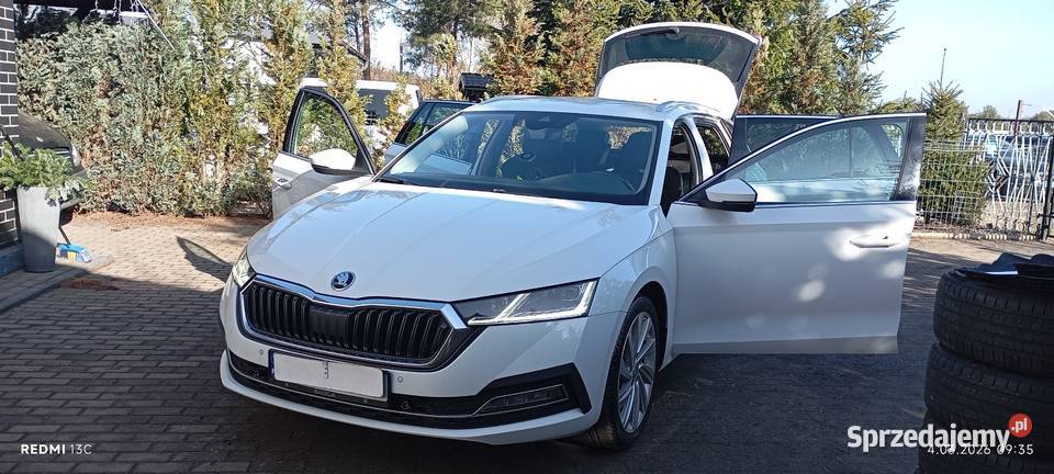 Skoda Octavia 2021r Lampy Matrix Wyświetlacz 150KM Wałdowo Szlacheckie
