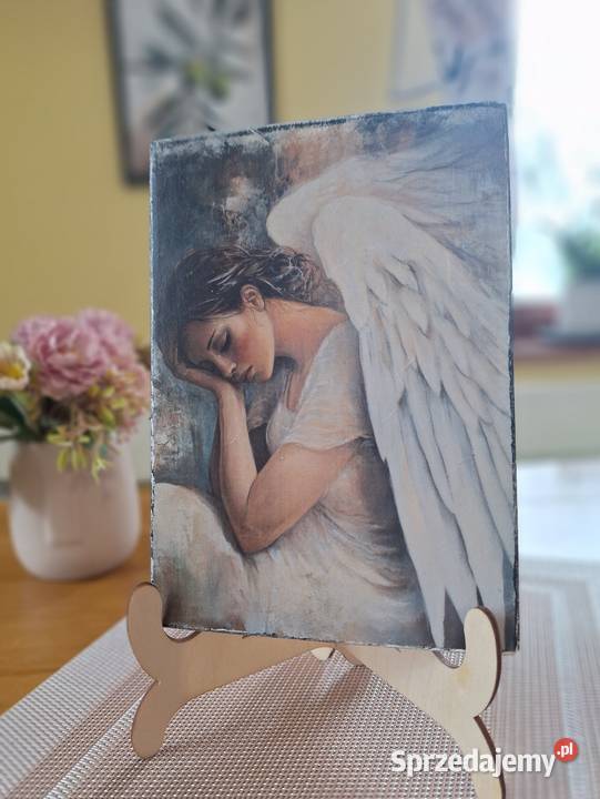 Obraz na desce Anioł Dekoracje i ozdoby Strzyżów