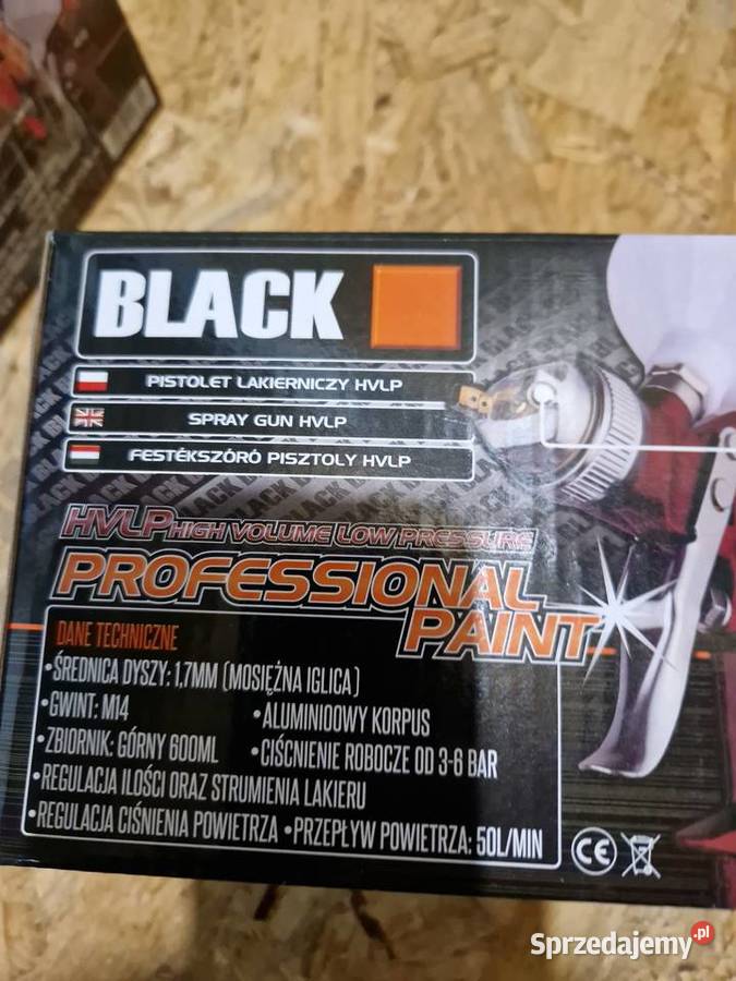 PISTOLET LAKIERNICZY DO MALOWANIA DYSZA 17mm Głogowa sprzedam