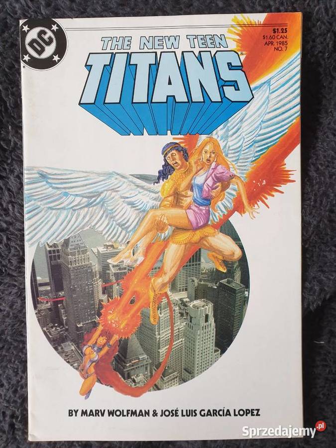 The Teen Titans komiks DC USA 1985 pomorskie Gdynia