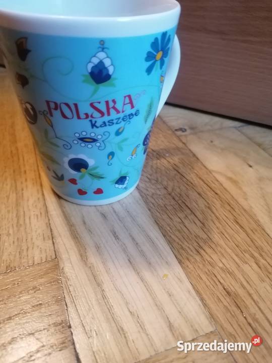 Kubek z Kaszub wielokolorowy Gdańsk sprzedam