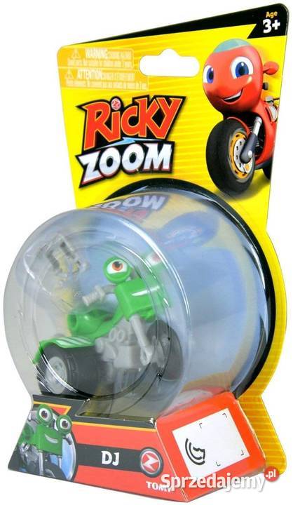 Figurka Motor Motocykl DJ z bajki Ricky Zoom