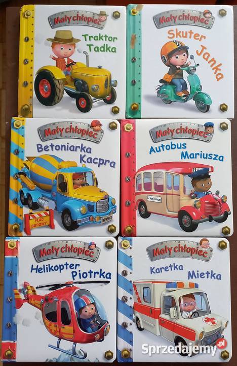 Książeczki Mały chłopiec 19 sztuk Krężnica Okrągła