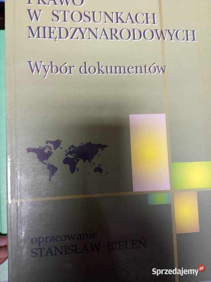 Prawo w stosunkach międzynarodowych książki Antykwariat mazowieckie Warszawa