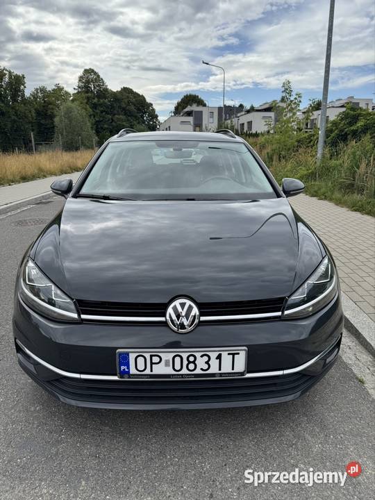 Volkswagen Golf VII Variant 16 TDI 116 Full LED Rok produkcji 2019 Kraków sprzedam