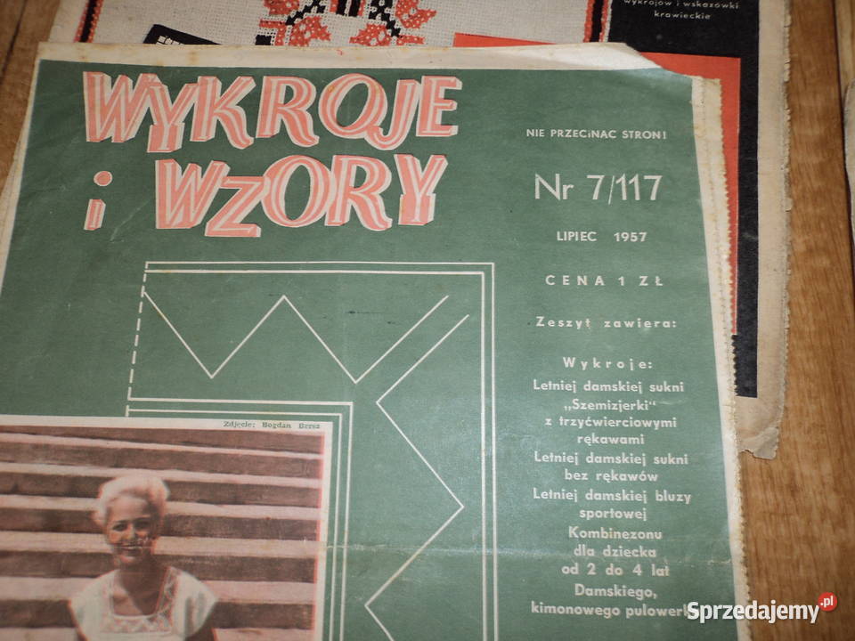 Wykroje i wzory Kobieta i życie 6 małopolskie Nowy Sącz sprzedam