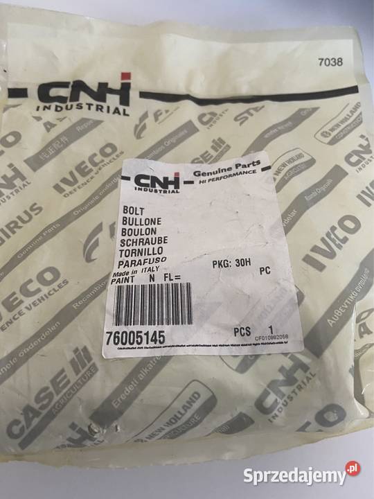 76005145 Śruba Holland Case CNH ORG nieuszkodzony Warszawa