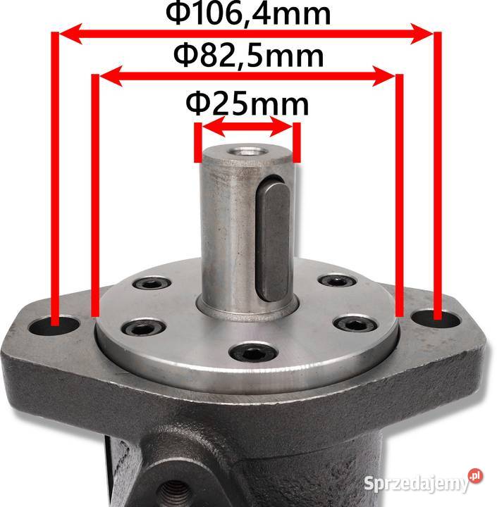 SILNIK Hydrauliczny Do Rębaka 80 3 GR2 BMR OMP Rolnictwo