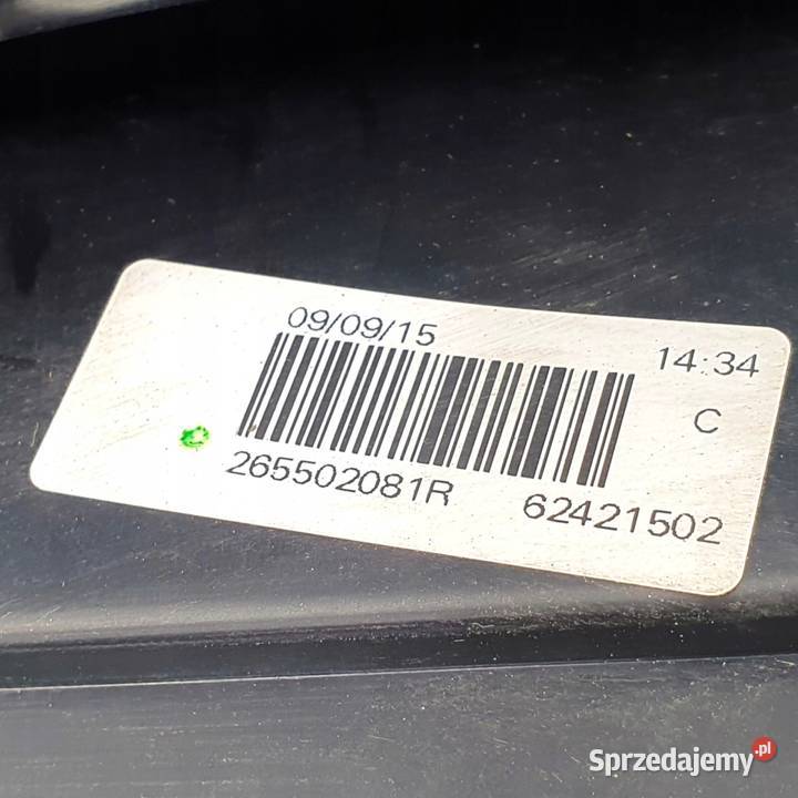 LAMPA PRAWA Dacia Logan II MCV 20132020 prawy