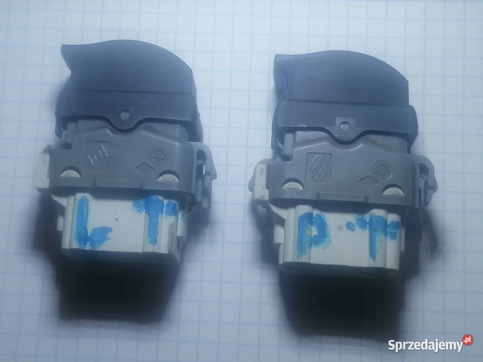 przełącznik szyby tył 28082 lewyprawy Renault Wyposażenie elektryczne łódzkie Piotrków Trybunalski