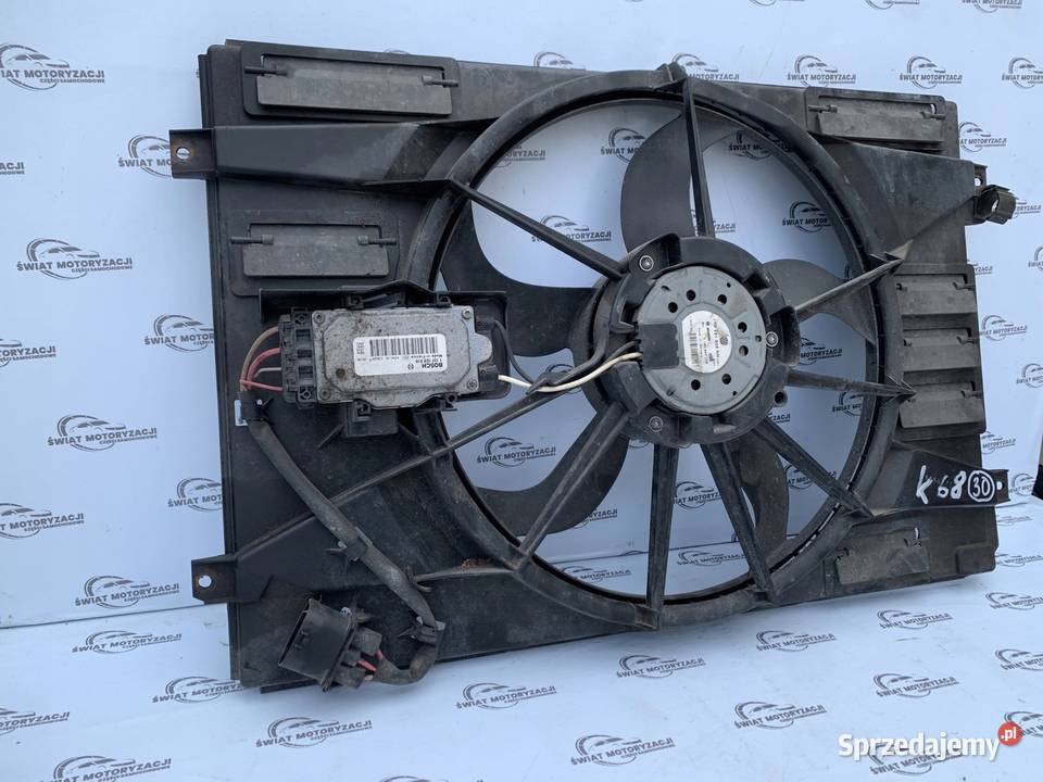 VW GOLF VI LIFT 11r wentylator chłodnicy Rok produkcji 2011 Kielce sprzedam