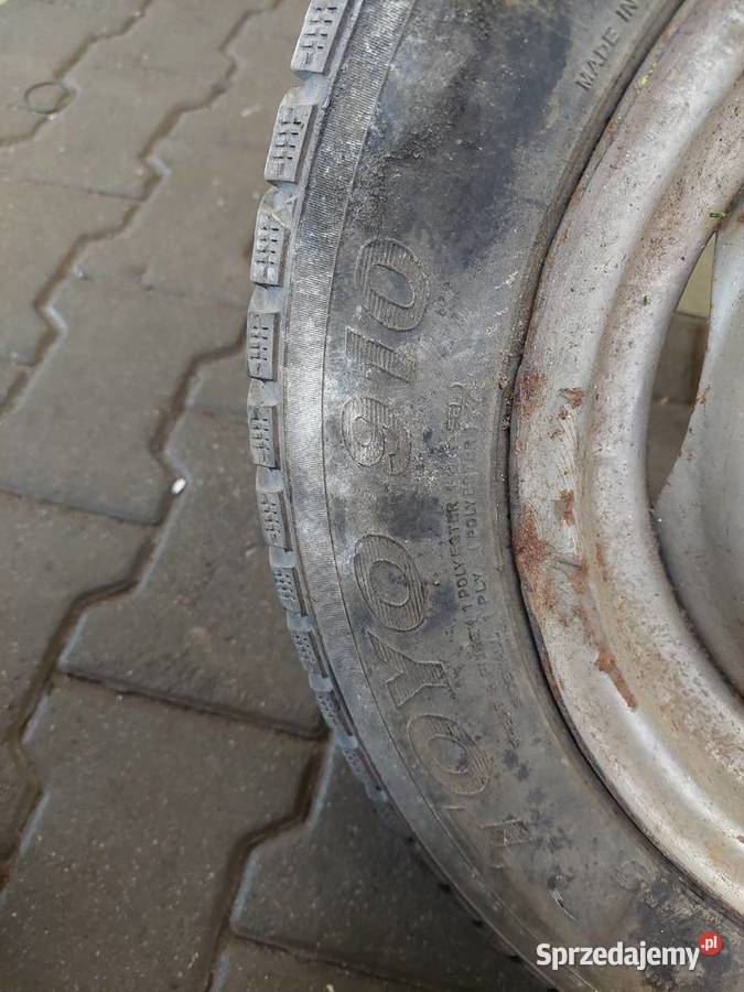 Kolo Felga Opona Trabant 4JX13 15570R13 DDR PRL Kłobuck sprzedam