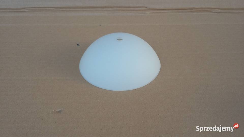 Klosz do lampy miseczka biały otwór 10mm biały Warszawa