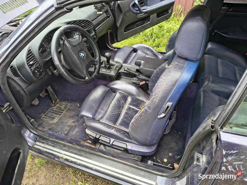 BMW e36 cabrio całą na części Jaroszyn-Kolonia