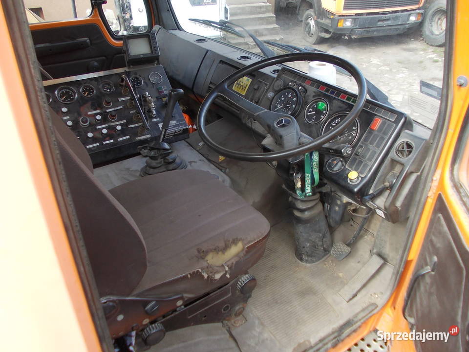 mercedes zamiatarka 1414 silnk om 366 om 314 Sosnowiec