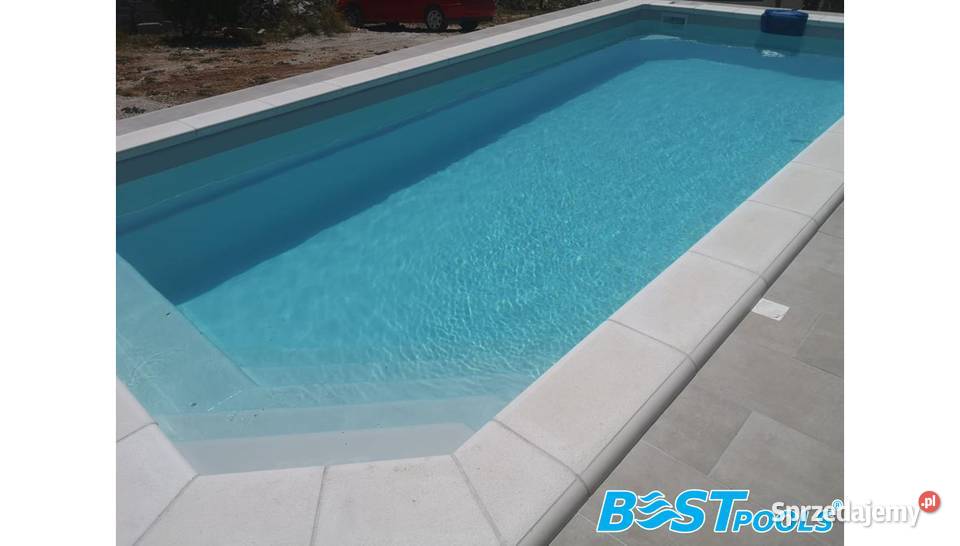 Basen poliestrowy SANTORINI 105x37x155 marki Kielce