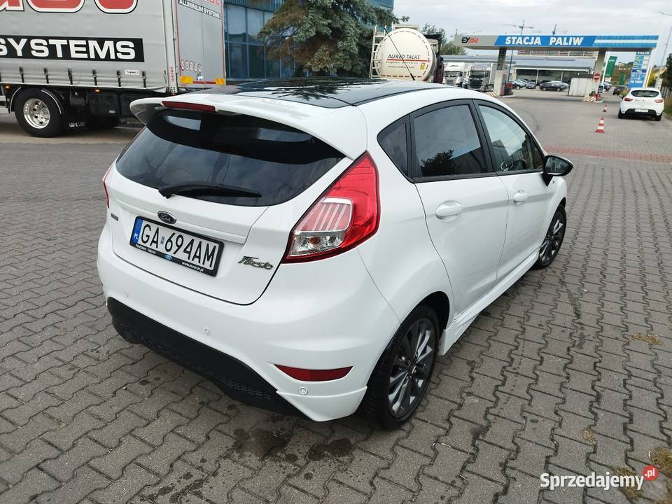 Ford Fiesta STline salon Polska niski przebieg wielofunkcyjna kierownica Samochody osobowe Lublin